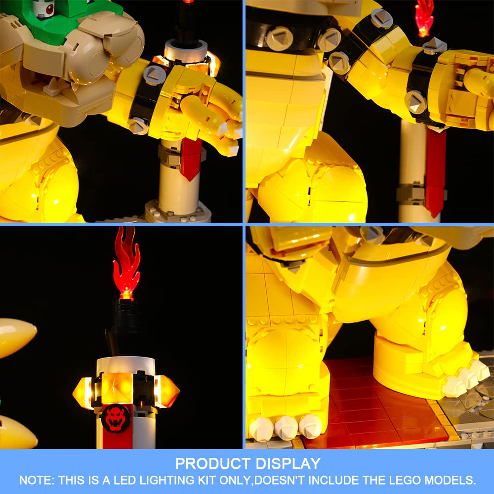 Amazon.co.jp: VONADO LEDライトキット Legoマイティクッパ 71411